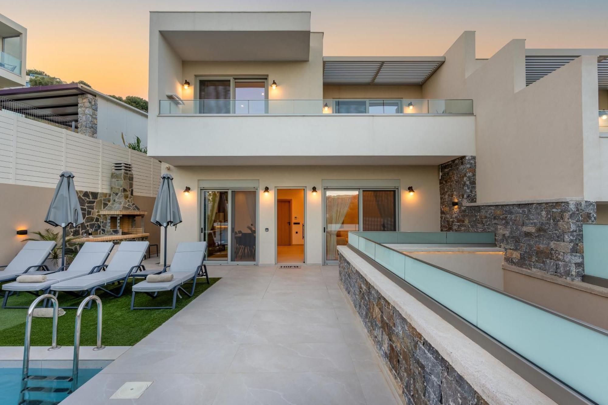 Nemesis Villas Plakias Exterior foto
