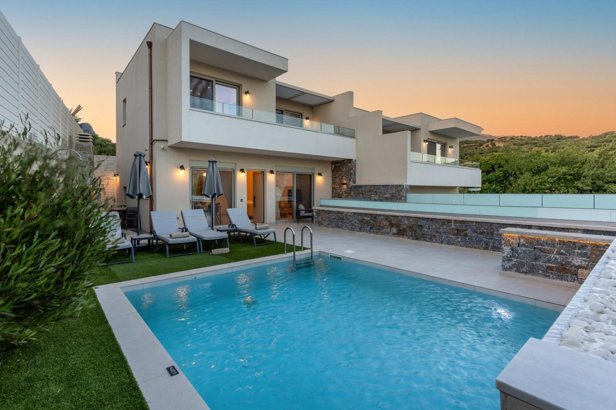 Nemesis Villas Plakias Exterior foto
