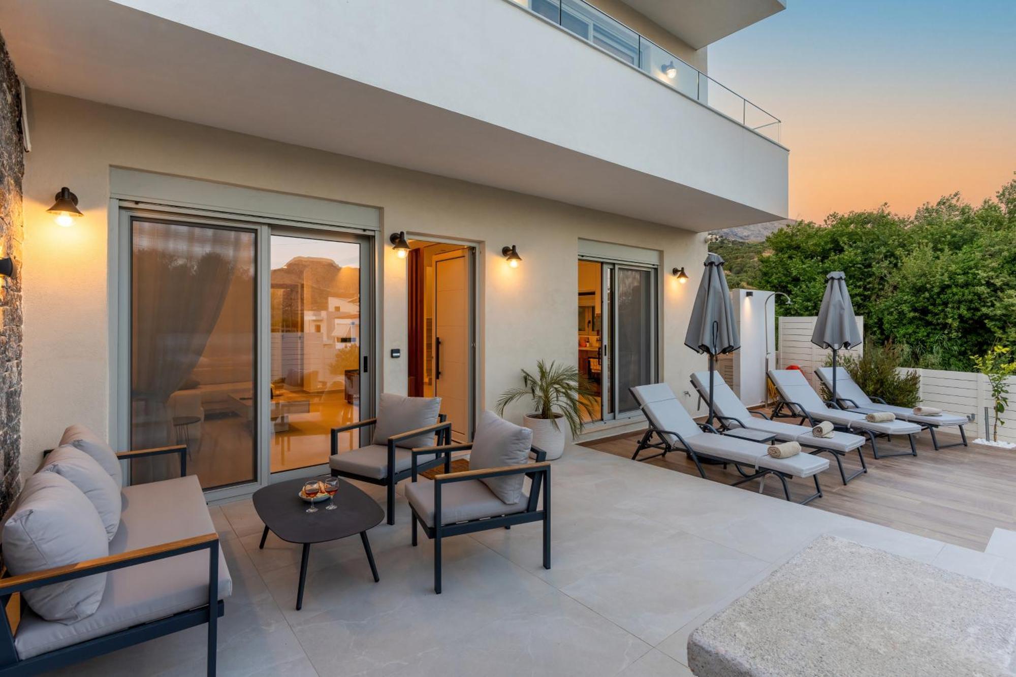 Nemesis Villas Plakias Exterior foto