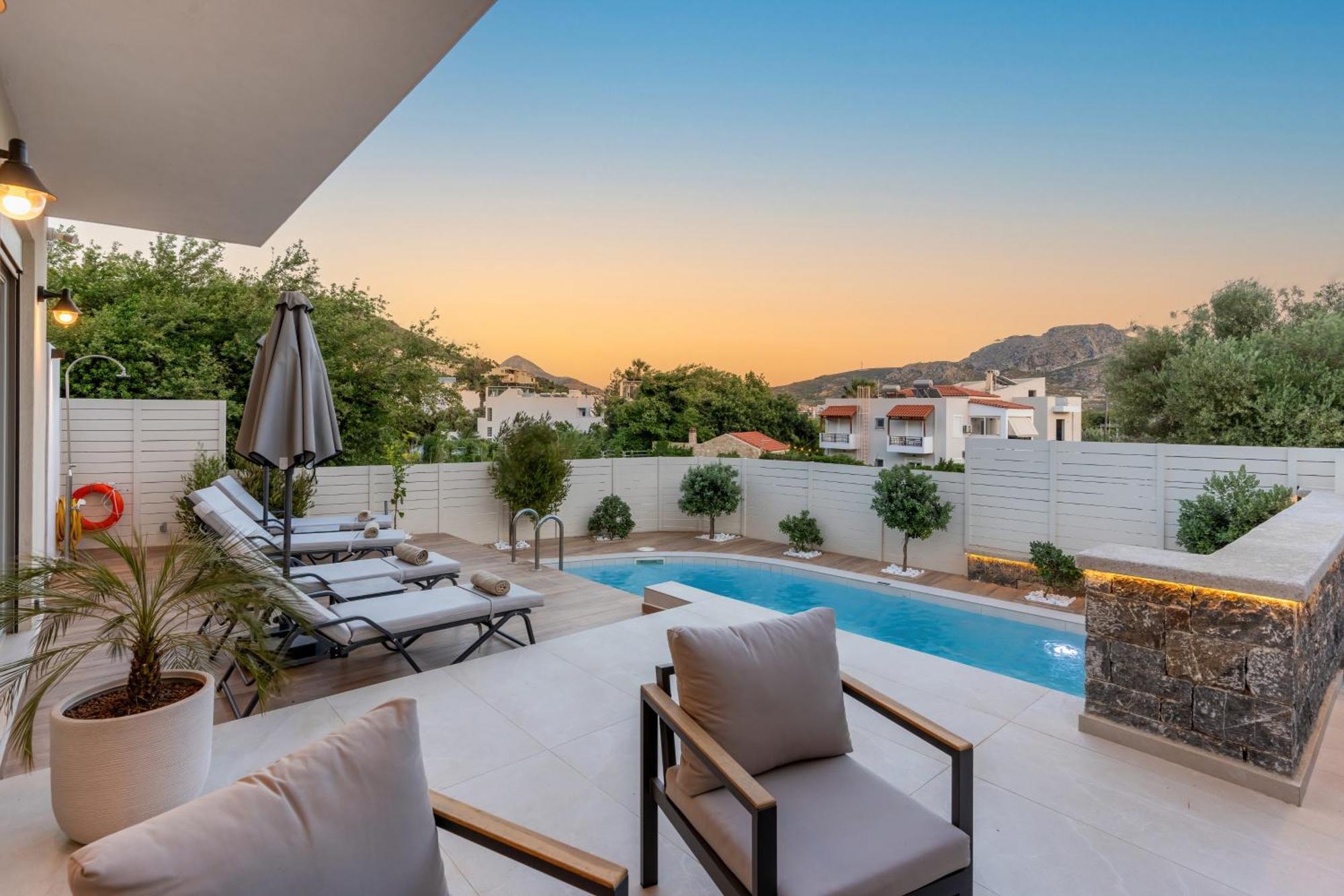Nemesis Villas Plakias Exterior foto