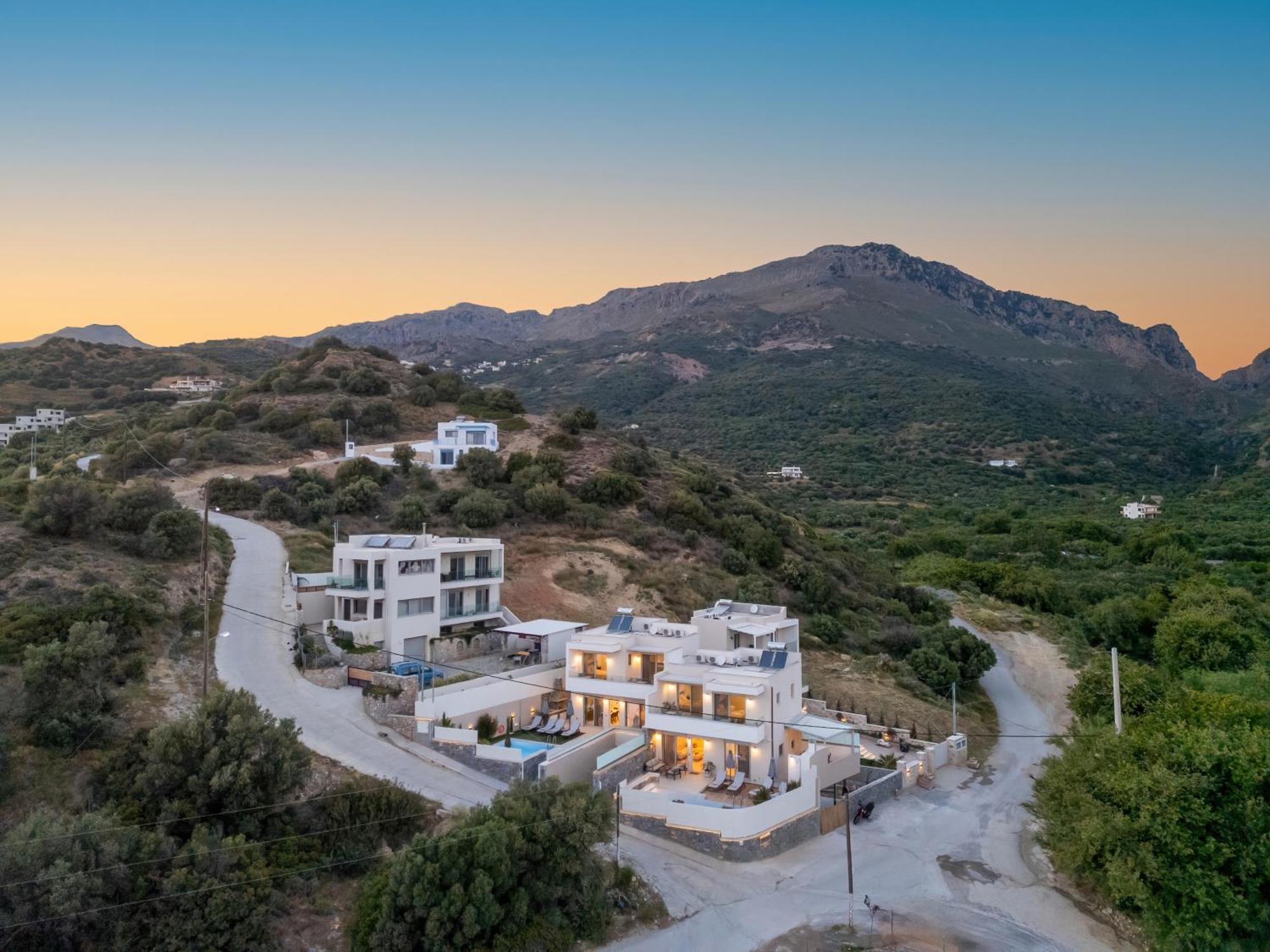 Nemesis Villas Plakias Exterior foto