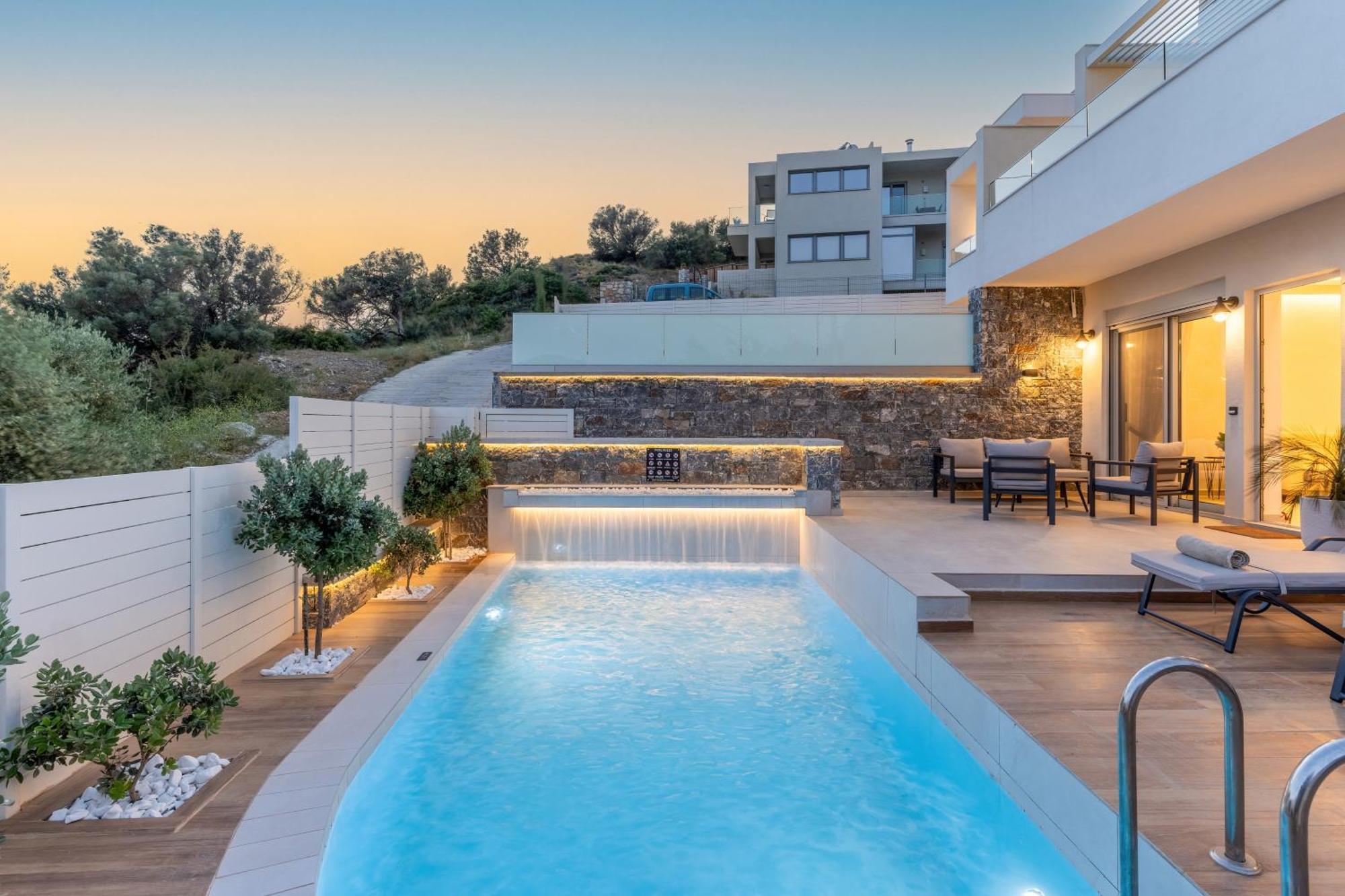Nemesis Villas Plakias Exterior foto